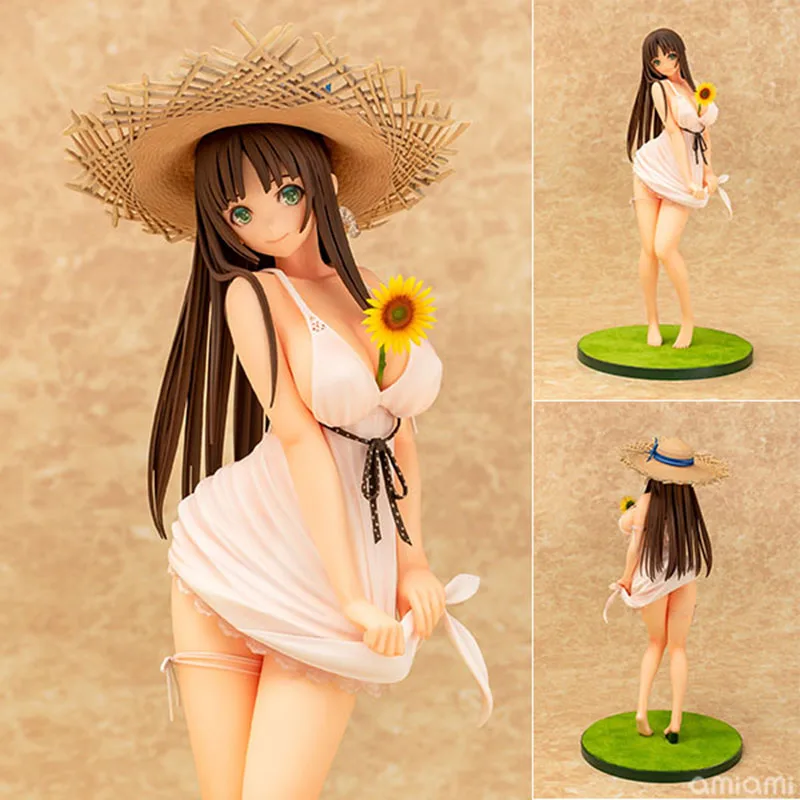 

1/6 Scale Suzufuwa Suzunari Flower Garden Project Misaki Shie Natsukusa Ver Sexy Girls Figure Model Toys Gifts for Fans