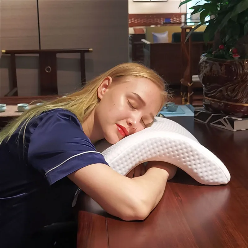 U-Shape Memory Foam Bedding Pillow Anti-pressure Body Pillow Neck Protection Slow Rebound Multi Function Couple Travel Pillows