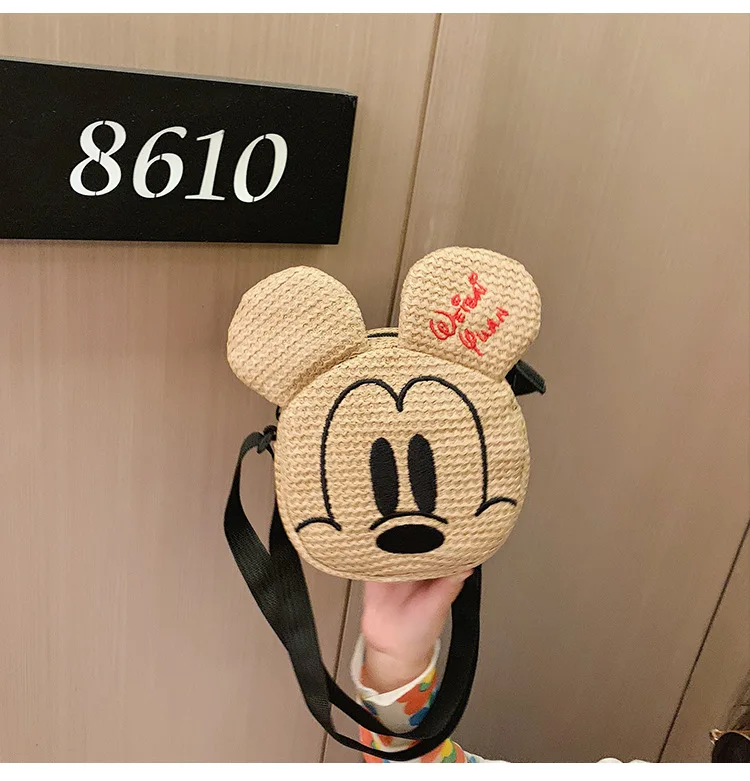 Disney сумка принцессы Микки Маус Детская сумка-мессенджер для девочек модная сумка на плечо Минни мальчик Сумочка детская портмоне