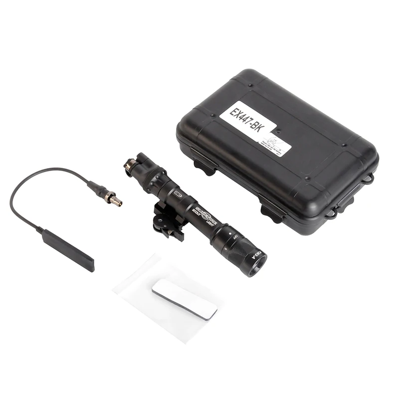 Surefir страйкбол тактический фонарь M622V Scoutlight с ADM станок для оружия Fit Picatinny фонарь для ружья 20 мм рельс для охоты EX447