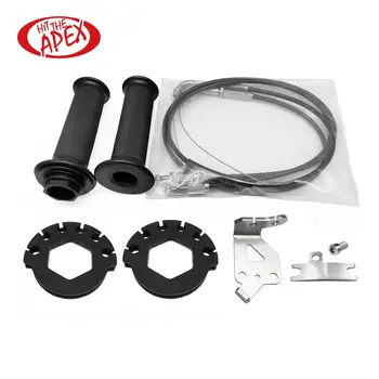 

Quick Action Throttle Complete with Cables Kit For YamahaYZF-R3/YZF-R25 2015-2016 Push Pull Throttle Assembly