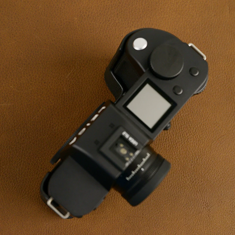 SL2-S ケース手作り本革カメラケース半身ライカ SL2 SL2-S