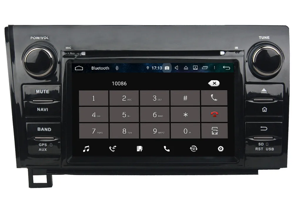 Klyde 4G WIFI Android 9.0 Octa Core 4GB RAM 64GB ROM DSP BT Car DVD Multimedia Player Stereo For Toyota Sequoia Tundra 2007