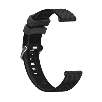 

For Jiaming Samsung Huawei Huawei Huami Ticwatch 20Mm Universal Silicone Smartwatch Wavy Replacement Strap Steel Buckle