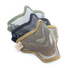 Военная тактика, маски из металлической проволоки, наружная маска для косплея CS, защитная маска, тушь для ресниц, страйкбол, маски штурмовика