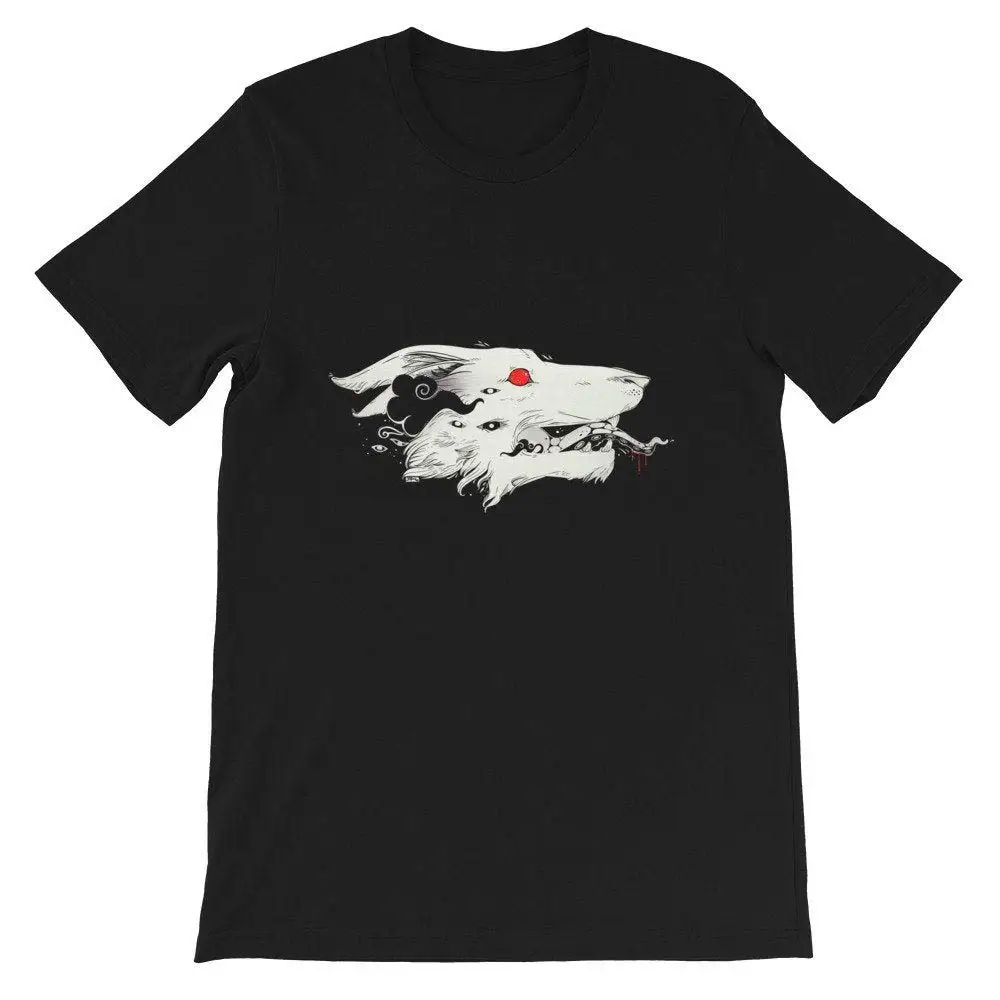 Strange Wolf Octopus Tentacle Tongue T Shirt Gothic Grunge Esoteric Graphic Tee |