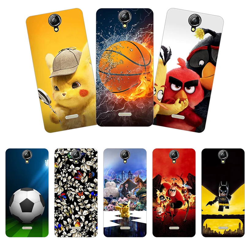 Модный мягкий силиконовый чехол для Alcatel One Touch Pop Star 3G OT5022 5022D 5022X с рисунком