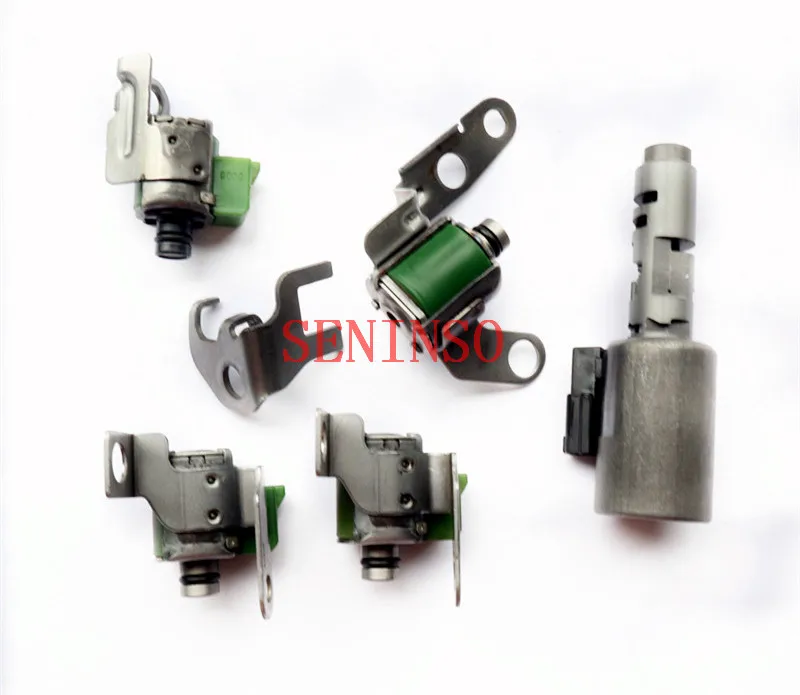 5PCS Original AW8040LE AW8140LE U440E U441E Transmission Solenoid Kit For CHEVY CHEVROLET For TOYOTA YARIS For FORD FIESTA Used