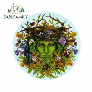 

EARLFAMILY 13cm x 13cm for Pagan Bumper Funny Car Stickers 3D Funny Car Sticker DIY Occlusion Scratch Waterproof Decal