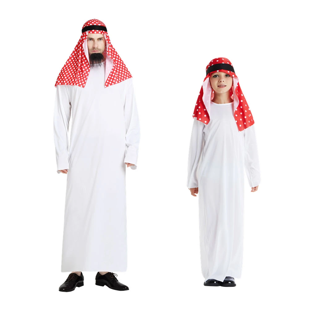 Umorden Disfraz de Sheikh árabe hombre y disfraz de príncipe árabe para niños, disfraz de Purim para Halloween, vestido elegante|Disfraces niños| - AliExpress