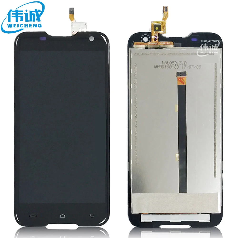 Ceny WEICHENG 100% testowane dobrze Blackview BV5000 wyświetlacz LCD + ekran dotykowy 1280X720 5.0 cal zgromadzenie dla Blackview BV5000 darmowe narzędzia