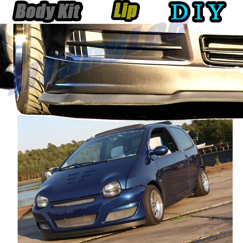 Bumper Diflector Splitter Lip Body Kit For Renault Twingo demo