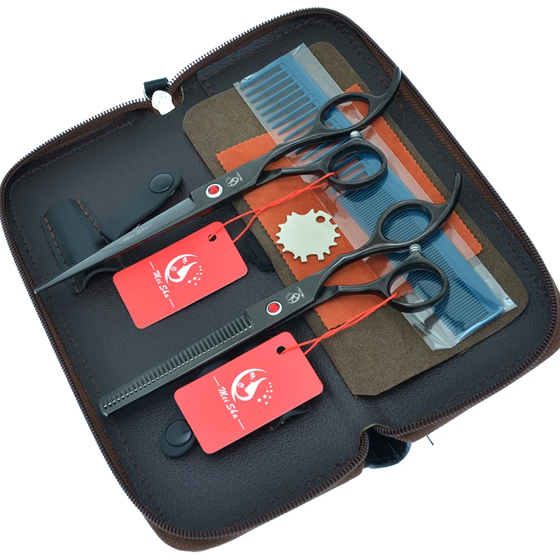 

Meisha, большой набор парикмахерских ножниц, 7,0 дюйма, ножницы для стрижки волос, 440C, сталь 6,5 дюйма, парикмахерские ножницы, филировочные ножницы, A0131A