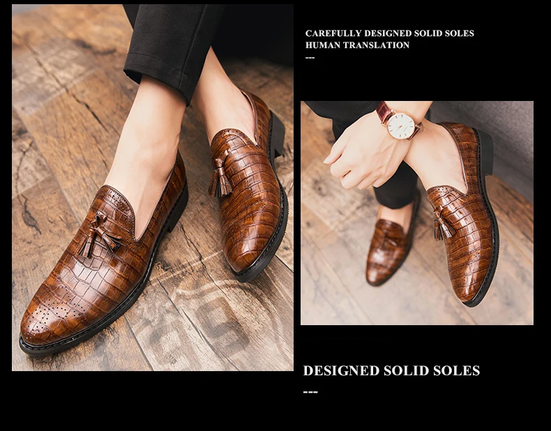 CIMIM/брендовые модные нарядные туфли для мужчин; деловая офисная обувь Bullock; Мужская Роскошная обувь года в итальянском стиле; большие размеры; мужская повседневная обувь