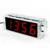4-значный DIY Digital LED Clock Kit Light Control Temperature Date Time Display with Transparent Case Timer DIY Kit