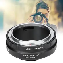 Металлическое переходное кольцо для объектива Canon FD подходит для камеры Canon EOS R с беззеркальной рамкой