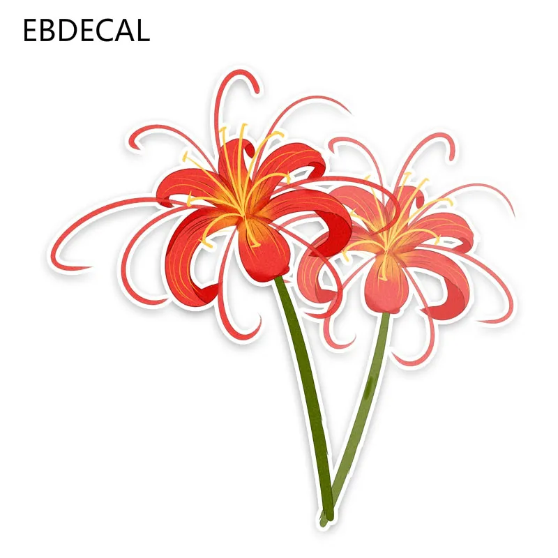 EBdecal Coolest Colored Flowers Decor For Auto Car/Bumper/Window/Wall Decal Sticker Decals DIY CT11389 | Автомобили и мотоциклы