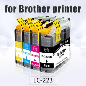 

Topcolor LC223 LC221 Compatible for Brother Printer LC 223 Ink Cartridge for DCP-J562DW J4120DW MFC-J480DW J680DW J880DW J5320DW