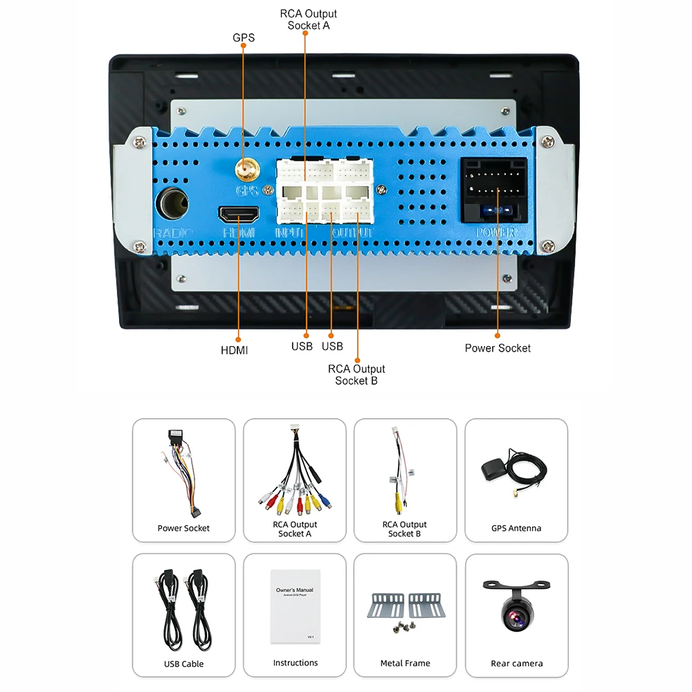 Clearance Eunavi 4G+64G Octa 8 core android 9.0 car dvd for Toyota Corolla E140/150 2007-2011 multimedia car radio gps navi PX6 Radio 5