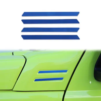 

for Suzuki Jimny 2019 2020 Front Hood Engine A Pillar Wrap Angle Decoration Cover Trim Sticker Blue Car Interior Accessories