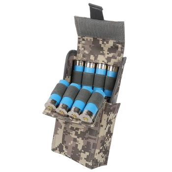 

Outdoor Waterproof Anti-corrosion 12G Bullets Package Hunting Shell Package CS Field Portable Outdoor 25-Hole Bullet Bags Pouch