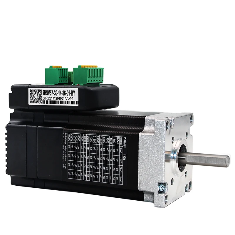140W 3000rpm NEMA23 0.41Nm Integrated Servo Motor 36VDC JMC IHSV57-30-14-36 | Обустройство дома
