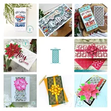 

Mini Slimline Geometric Cut out Panel New Metal Dies Scrapbook Decoration Stencil Embossing Diy Greeting Card Handmade 2021