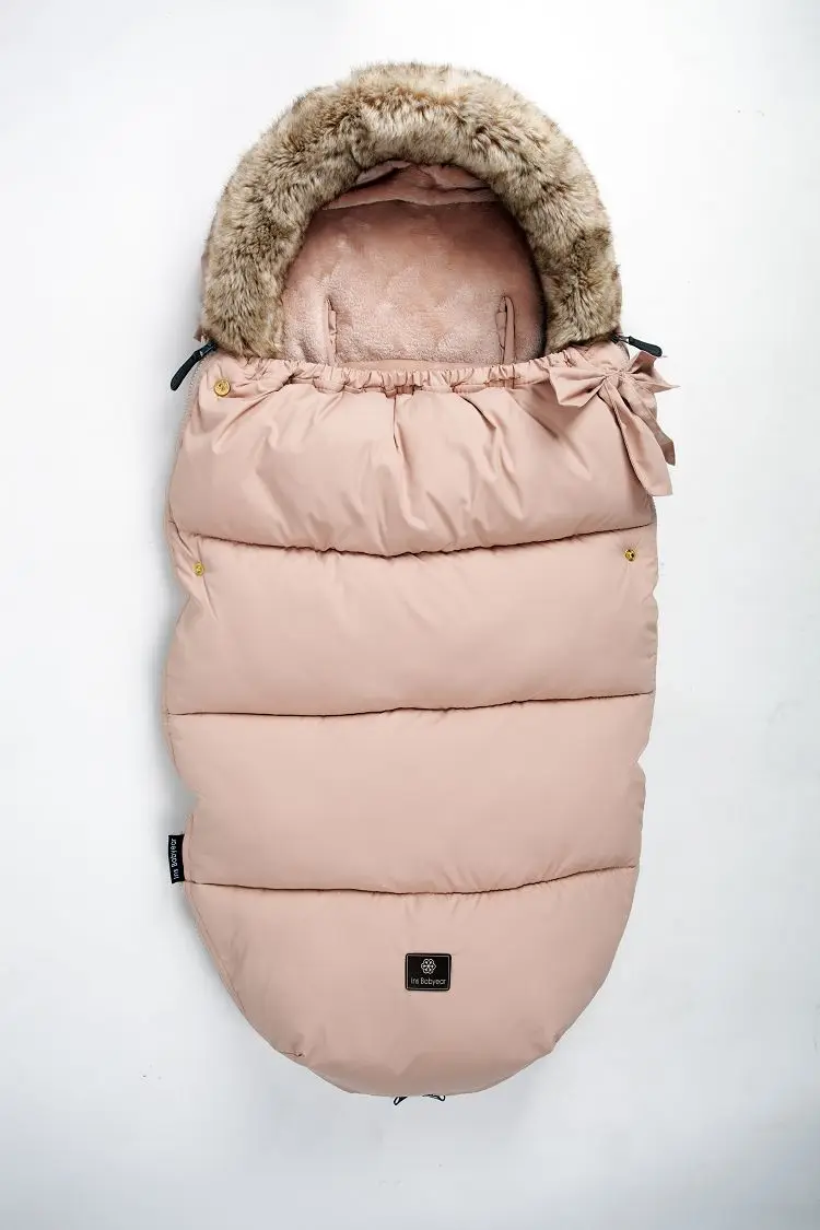  Saco de dormir ruso de invierno para bebé, grueso para  cochecito de bebé, saco de dormir, carrito, funda de pie, asiento, manta,  manta y guantes : Bebés