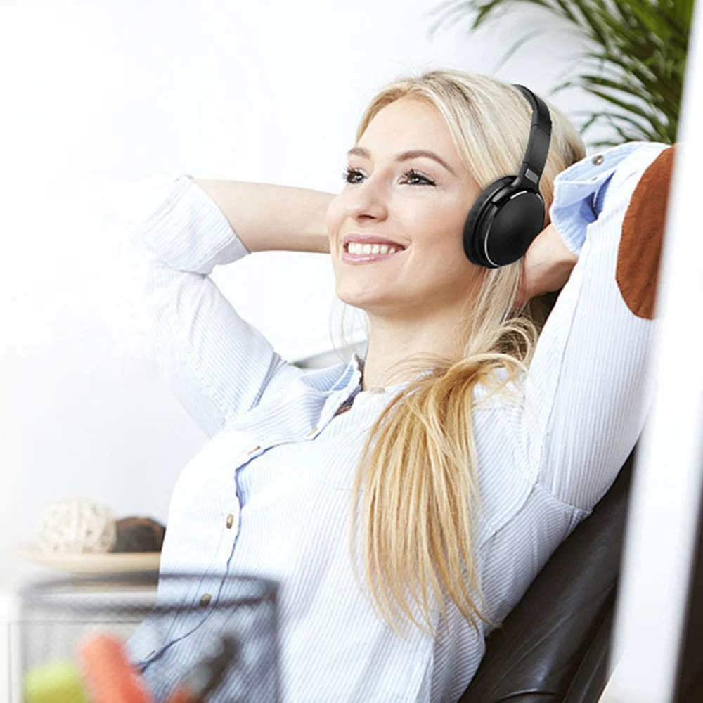 

H1 Wireless Headset Bluetooth 5.0 Headphone ANC Active Noise Reduction Wireless Connection Stereo Long Standby Portable Earphone