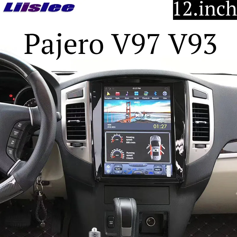 Автомобильный мультимедийный DVD-плеер LiisLee с GPS Hi-Fi аудио радио 12 дюймов CarPlay