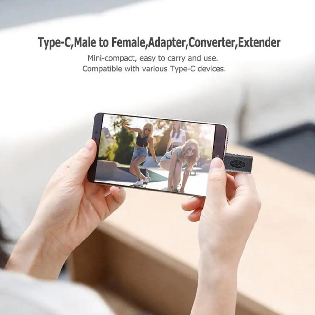 Type-C USB-C адаптер «Папа-мама» Зарядка данных USB3.1 конвертер удлинитель конвертер зарядка передача данных