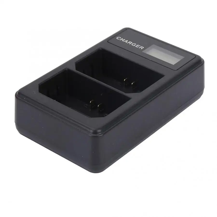 Портативный ЖК-дисплей с двумя слотами usb зарядное устройство для камеры для NP-FZ100 батареи