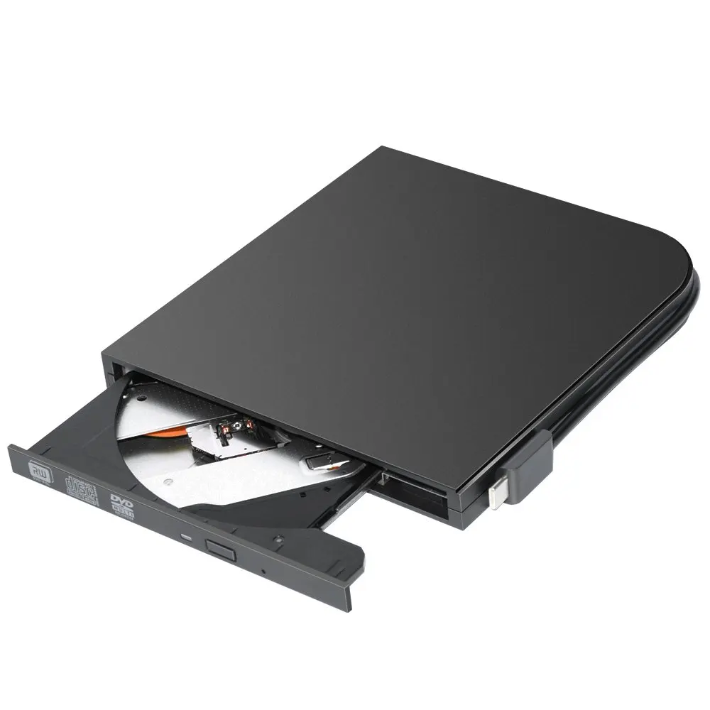 Тип C USB 3,0 DVD привод DVD RW горелка Писатель Rewriter CD rom ридер плеер Внешний привод для портативных ПК Windows Mac OS