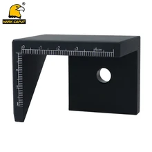 45 stopni kąt Marker Gauge Line Scriber Center Finder kątowa kwadratowa linia środkowa rysowanie Scriber narzędzia do obróbki drewna