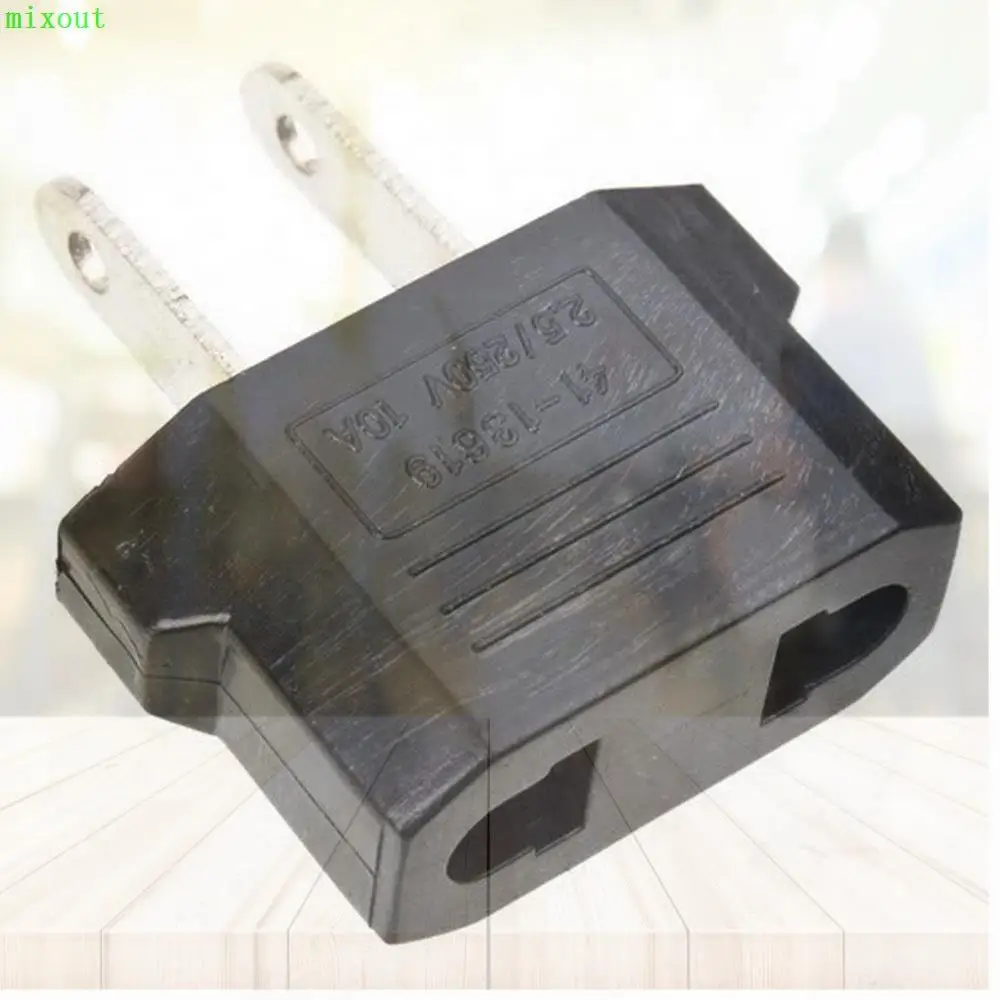 

Universal Travel Power Plug Adapter EU EURO to US USA Adaptor Converter AC Power Plug Adaptor Connector