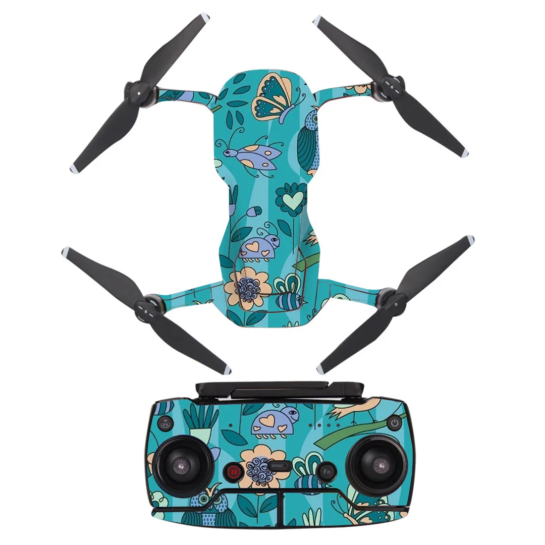 Супермен ПВХ водонепроницаемая наклейка для DJI MAVIC AIR Drone корпус оболочка защита кожи Квадрокоптер камера Drone Кожа Наклейка s