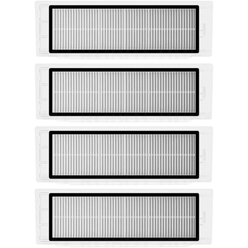 4 Filtri Hepa Per Xiaomi Roborock S6 S5 Max S60 S65 S5 S50 S55 E25 E35 Accessori Per Aspirapolvere