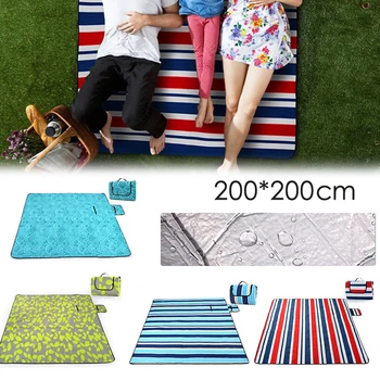 

200x200CM Waterproof Folding Picnic Mat Outdoor Camping Beach Moisture-proof Blanket Portable Camping Mat Hiking picnic mat