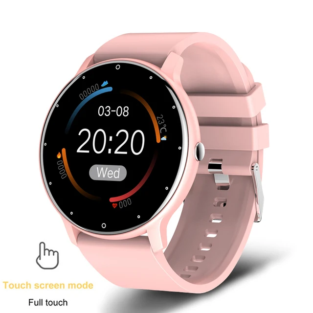 2022 New Smart Watch Men Full Touch Fitness Tracker IP67 waterproof Sports Fitness Watch Ladies Smartwatch for Xiaomi phones+Box 