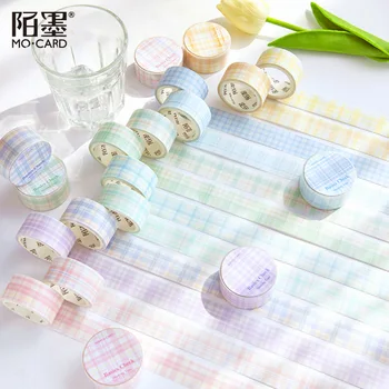 

20pcs/1lot Washi Masking Tapes Gentle check Decorative Adhesive Scrapbooking DIY Paper Japanese Stickers 3M