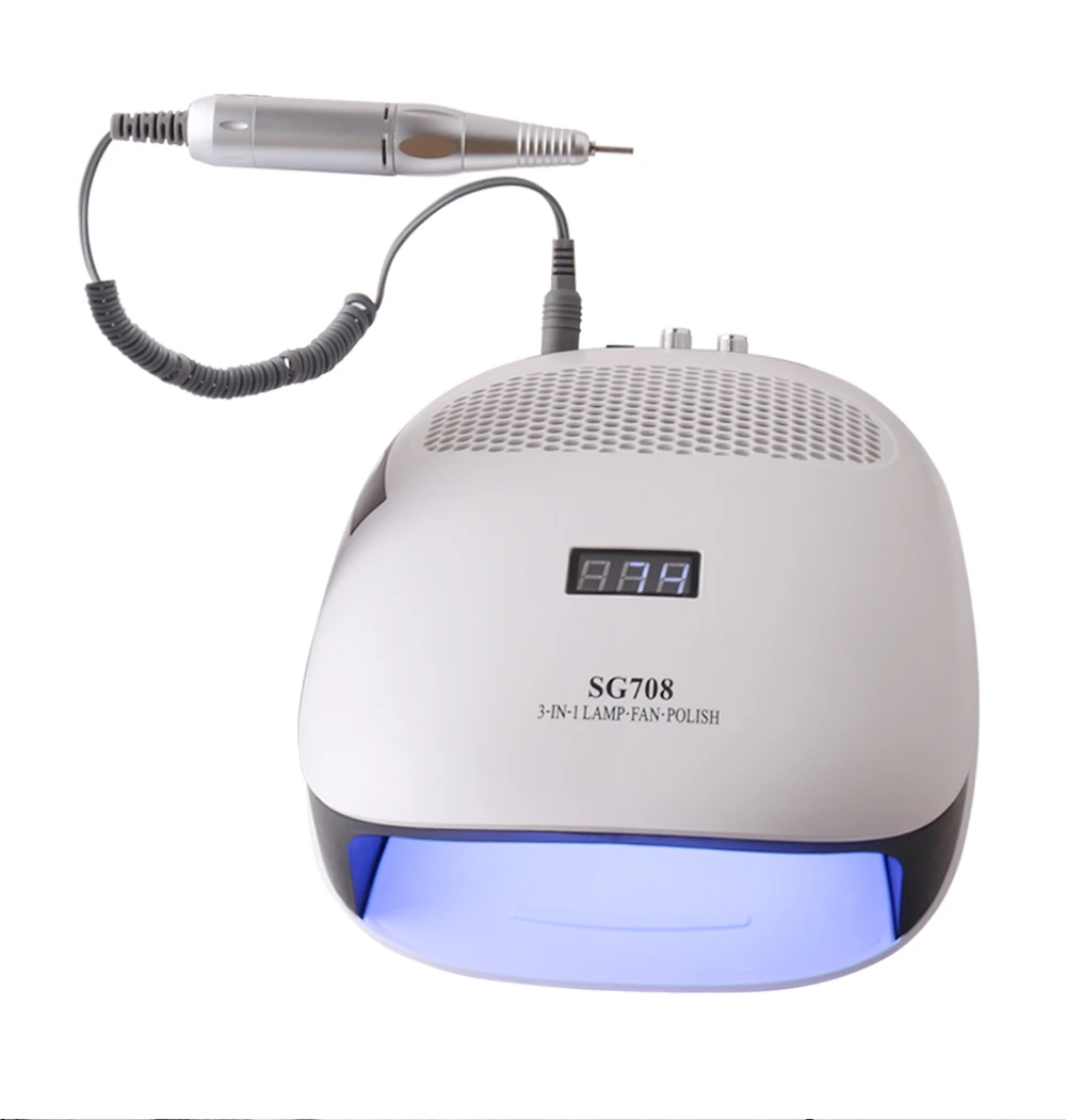 NOQ УФ светодиодный светильник для ногтей Max72W пылесос пылесборник для удаления пыли полировка ногтей для маникюра сверлильный станок 36 светодиодный s