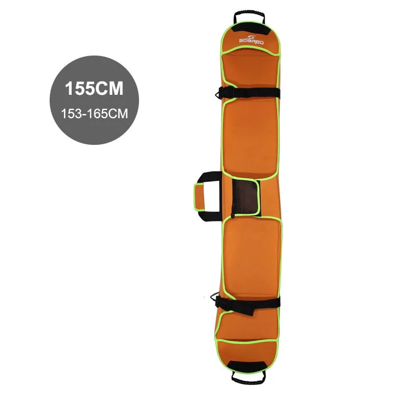 Лыжная сумка Толстая Водостойкая Защитная крышка переноска сумки с одним/двойным плечевым ремнем для сноубординга - Цвет: Лаванда