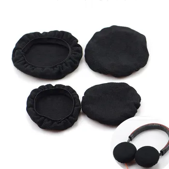 

2Pcs Stretchable Washable Ear Pad Covers Earcup Protectors Fabric Headphone Dust Cover Fit Most On Ear Headphones 6-11cm Pads