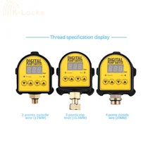 New Digital Intelligent Water Pump Pressure Controller Automatic Pressure Controller Switch Oil Water Pump Air Compressor