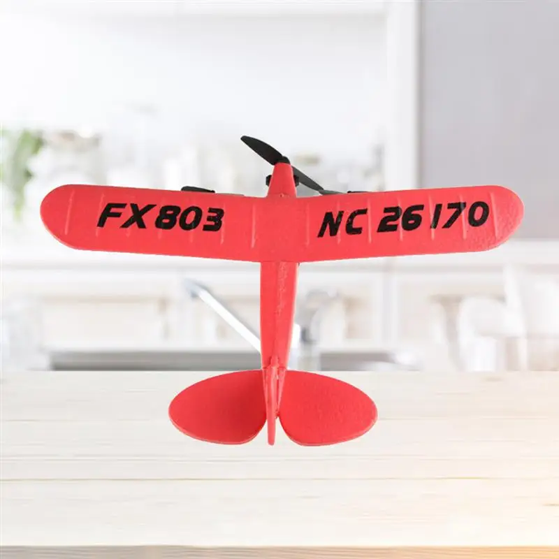 FX-803 RC Самолет из пеноматериала EPP модель самолета открытый планер 2,4G двухсторонний фиксированные крылья модель дистанционного управления самолеты дети подарок игрушка красный