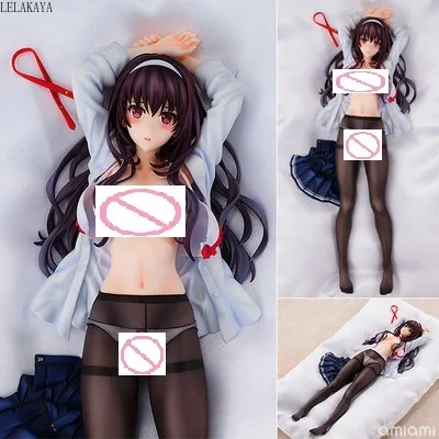 Saenai Heroine No Sodatekata 23 см Горячая японская аниме экшн фигурка Kasumigaoka Utaha Подушка Ver. 1/7