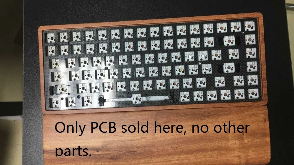

GK84 mechanical keyboard PCB Only Bluetooth game keyboard Mini 84 kit hot swap PCB