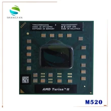 AMD Turion II – téléphone portable double cœur, 2.3 GHz, double filetage, prise S1, M520
