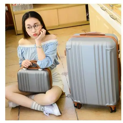 Women Travel Luggage suitcase Set travel Trolley suitcase Rolling Bags On Wheels Women Wheeled bags Rolling Luggage Suitcase
