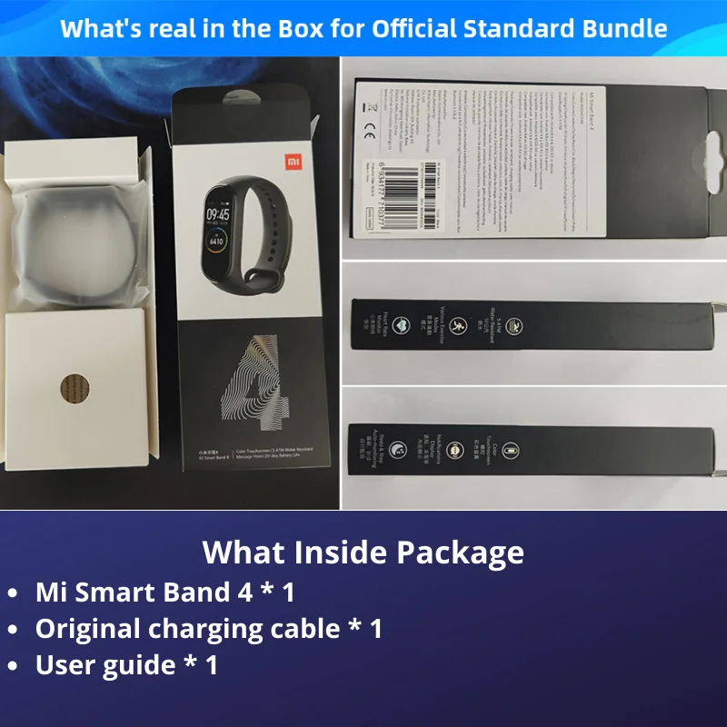 Xiaomi Mi Band 4 смарт браслет фитнес Bluetooth 5 0 135 мАч цветной экран|Смарт-браслеты| |